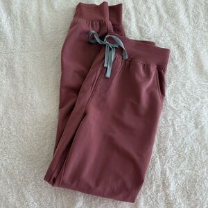 women's Mauve Zamora™ High Waisted - Tall Jogger Scrub Pants - S - Tall